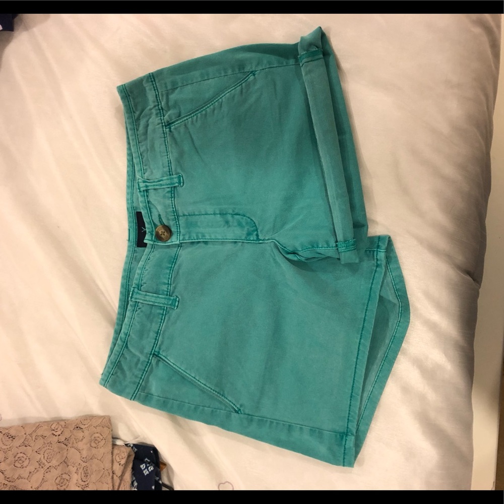 American eagle midi shorts